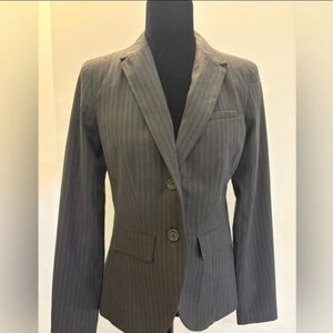 Merona Charcoal Gray Pinstripe Suit Jacket